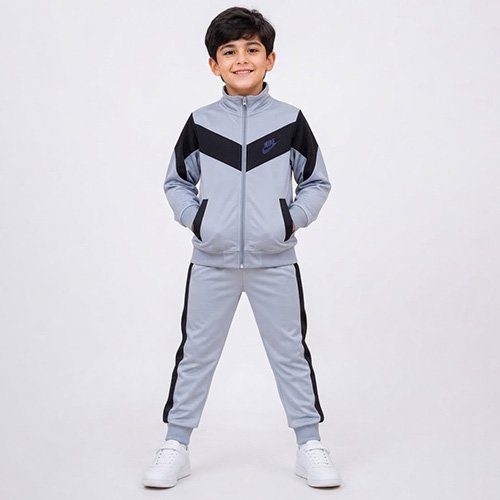 Tracksuit Set -Silver