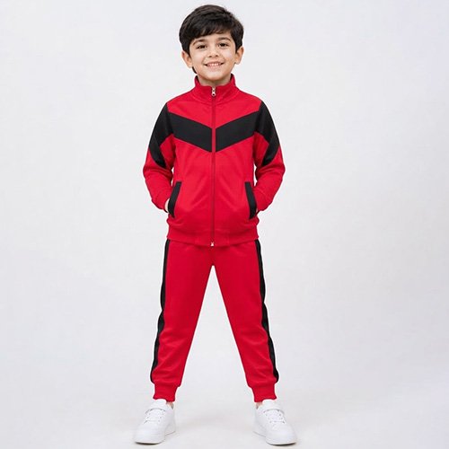 Tracksuit Set -Red